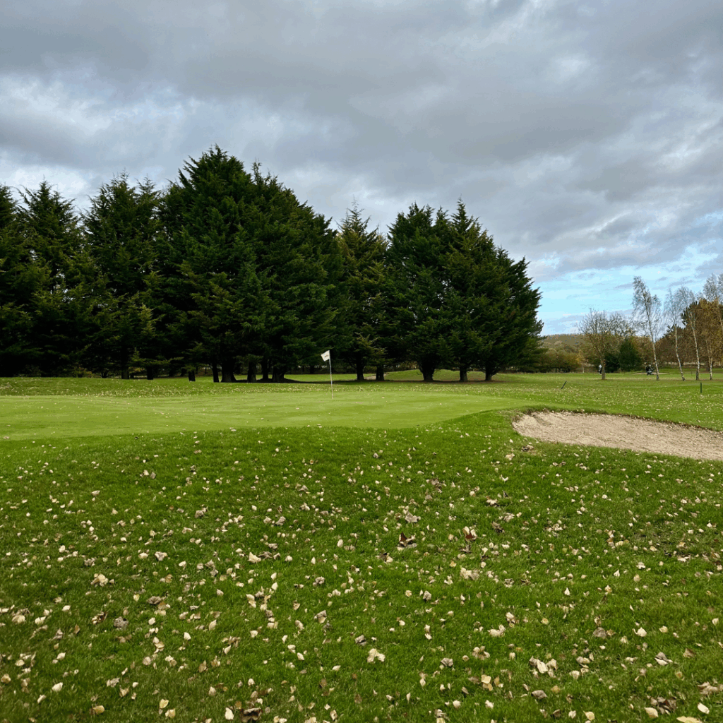 Winter golf at Kingsway Royston